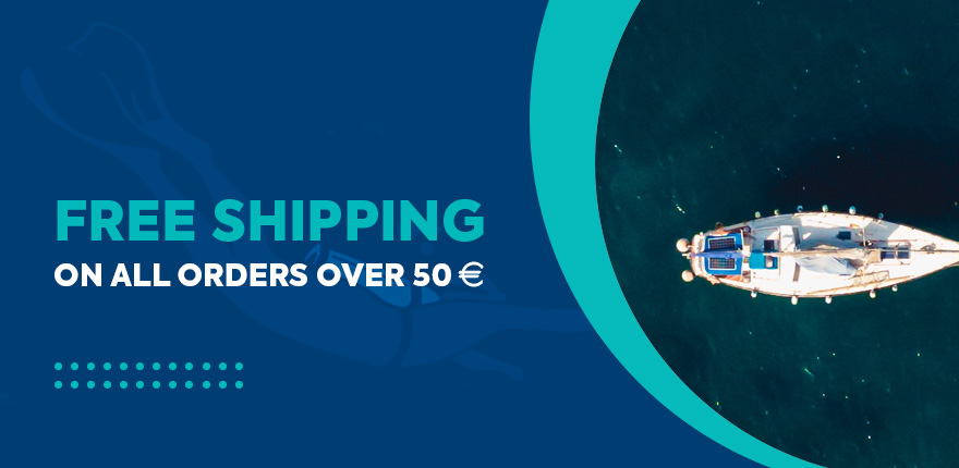 Free shipping on all orders over € 50 