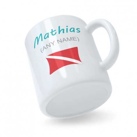Personalized Funny Mugs Gift For Scuba Divers 