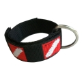 Scuba Diving Adjustable Wrist Strap Lanyard with Metal D-Ring