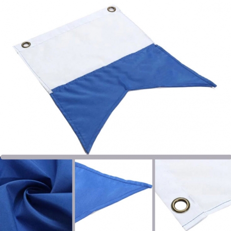 Diver down flag alpha-flag