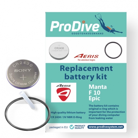Battery Kit For Aeris Manta F10 Epic