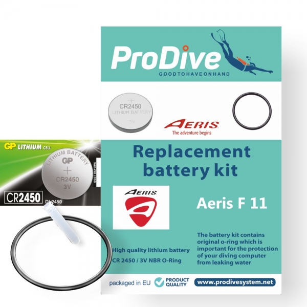 Highquality Battery Kit For Aeris F11 dive computers