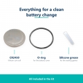 Cressi Goa, Neon, Nepto, Cartesio, Battery kit (CR2450)