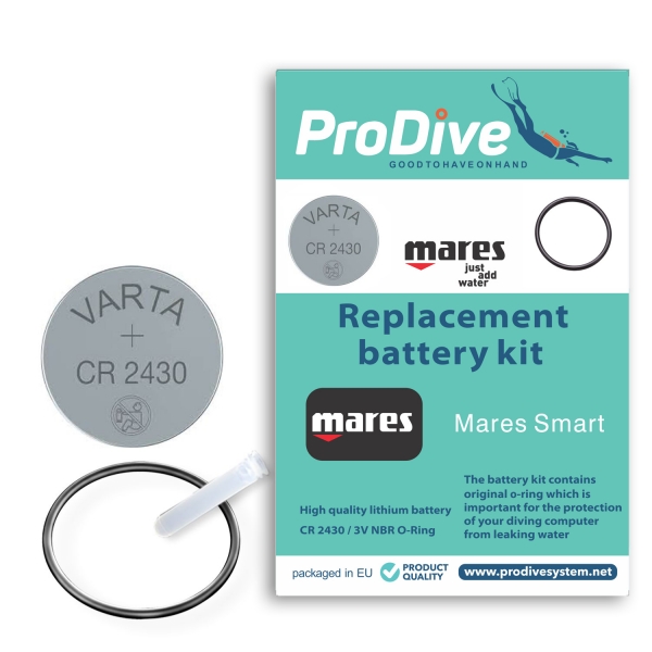 Mares Smart Dive Computer Replacement Battery Kit