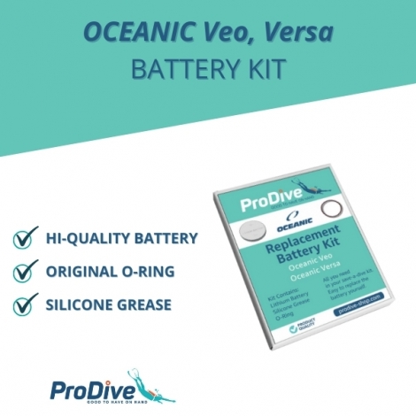 Oceanic Veo, Versa  battery kit
