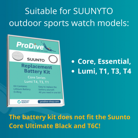 Suunto core ultimate black battery shop
