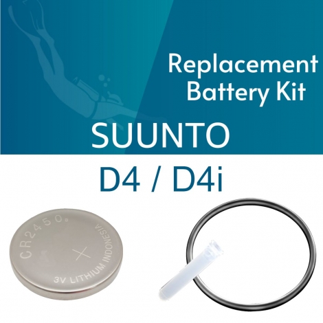 Batterie D4i Kit Set für Tauchcomputer SUUNTO D4 