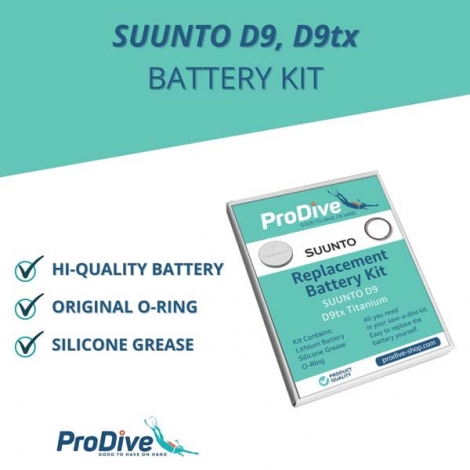 Suunto D9 Battery Kit