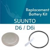 Replacement Battery Kit for Suunto D6 Dive Computer
