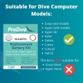 Replacement Battery Kit for Suunto Zoop, Cobra, Vytec, Vyper & Gekko Dive Computers