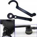 BCD Dump Valve Wrench Set - 2-Piece Spanner Tool for Wings and Backmount BCDs