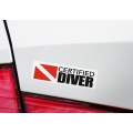 CERTIFIED DIVER Pack of 5 Stickers