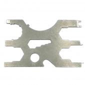 Scuba Diving Multi-Tool - 316 Stainless Steel Service Wrench Card