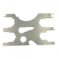Scuba Diving Multi-Tool - 316 Stainless Steel Service Wrench Card
