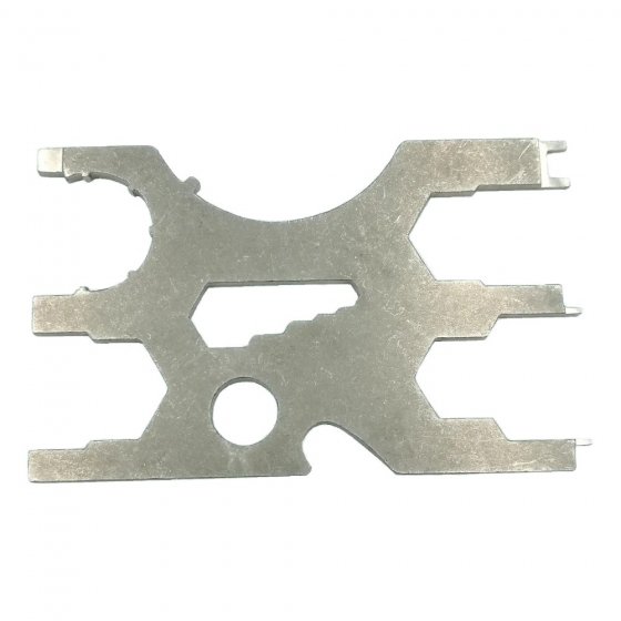 Scuba Diving Multi-Tool - 316 Stainless Steel Service Wrench Card