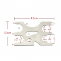 Scuba Diving Multi-Tool - 316 Stainless Steel Service Wrench Card