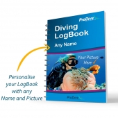 Custom Dive Log Book – Personalized Name & Photo Cover