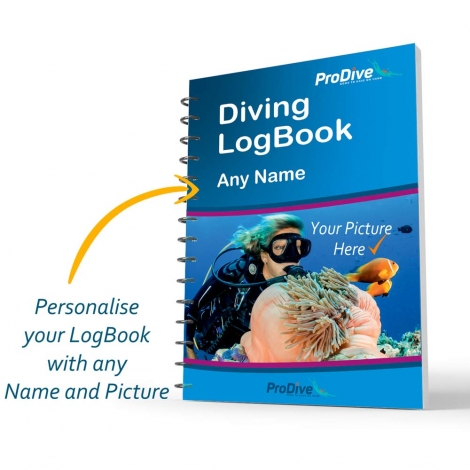 Personalized Diving Log Book Customize Your Picture and Name 