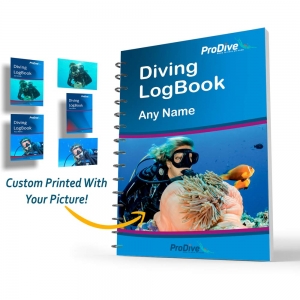 Custom Dive Log Book – Personalized Name & Photo Cover
