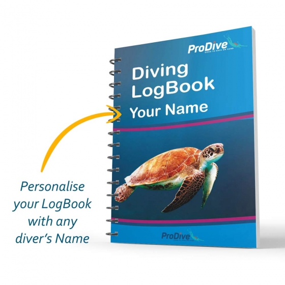 Personalized Dive Log Book Customize your Name