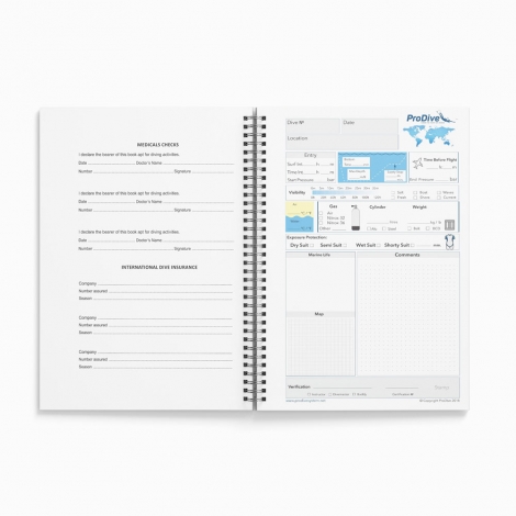 Personalized Dive Log Book Customize your Name