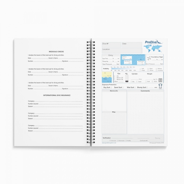 Divers Gift Personalized Scuba Diving Log Book Custom Made