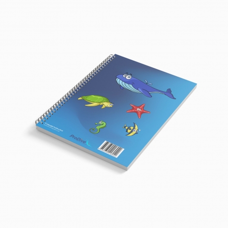 Funny scuba diving logbook Personalized Your Name 