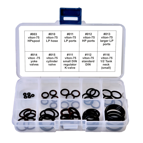 HighQuality Scuba Dive Viton FKM Scuba Diving ORing Kit