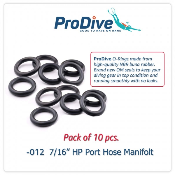 Scuba Diving O-Rings -012 HP Port Hose Manifold 