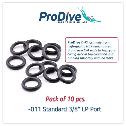 Statistisch Toepassen Broek Standard Low-Pressure Port / Hose (3/8" UNF) scuba orings -011 NBR70
