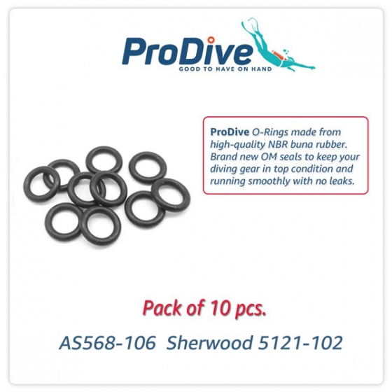 Scuba Diving O-Rings  -106 Sherwood 5121-102