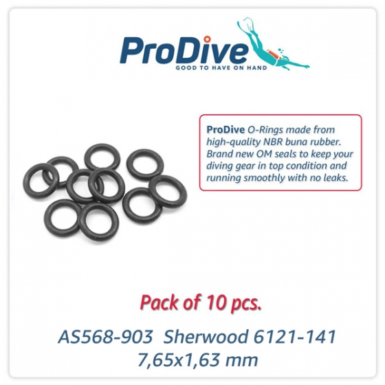 Scuba Diving O-Rings  -903 Sherwood 6121-141, 6110-123