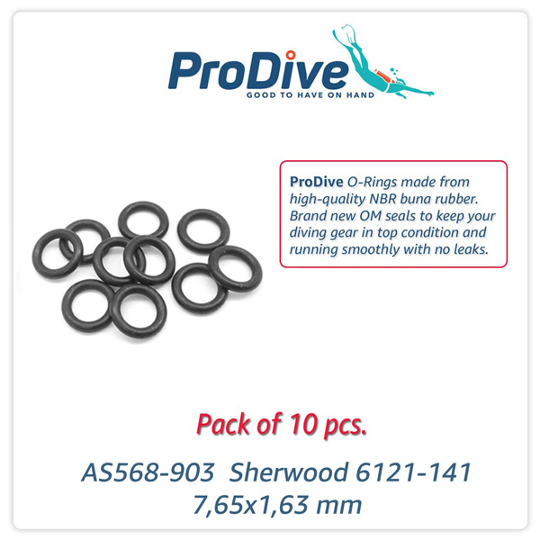Scuba Diving O-Rings -903 Sherwood 6121-141, 6110-123