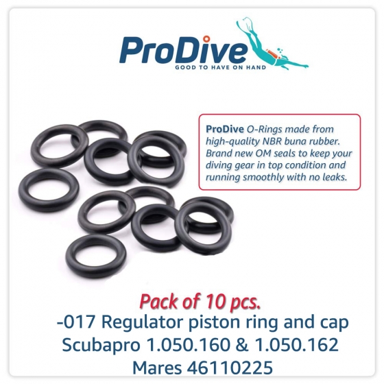 Scuba Diving O-Rings -017 Regulator piston ring and cap