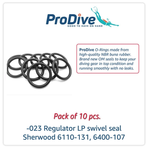 Scuba Diving O-Rings -023 Sherwood 6110-131 / 6400-107