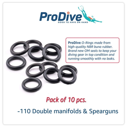 Scuba Diving O-Rings  -110 Double manifolds  Spearguns