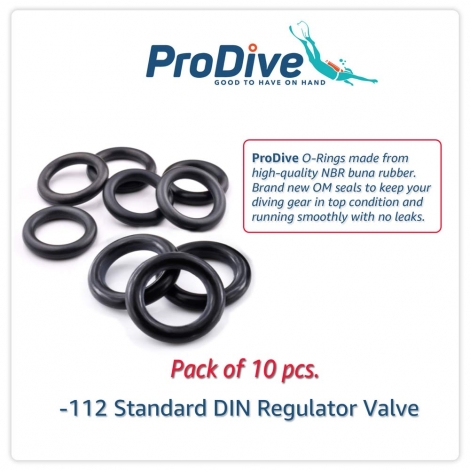 Scuba Diving O-Rings -112 Standard DIN Regulator Valve 
