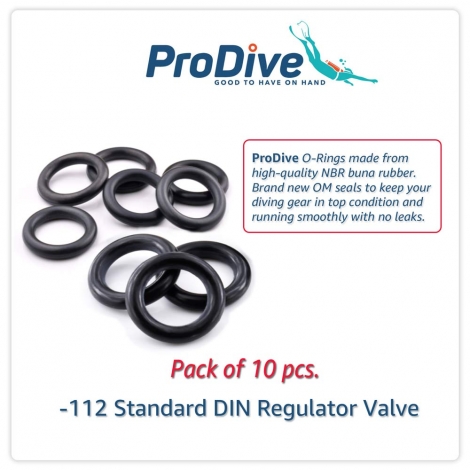 O-rings for Standard DIN Regulator Valve 