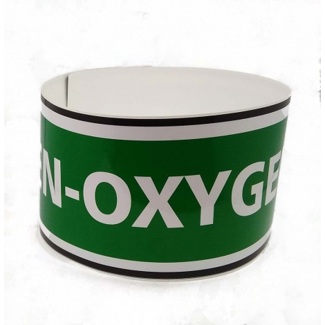 Oxygen Gas Sticker for Dive Tank