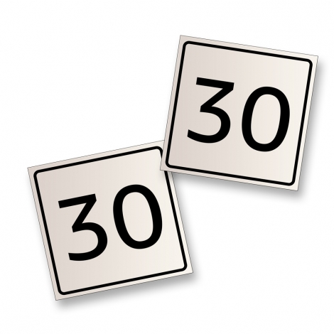 MOD Stickers - Metric (pair)