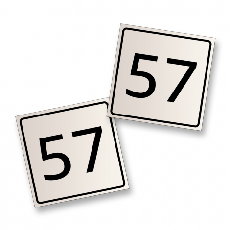 MOD Stickers - Metric (pair)