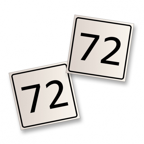 MOD Stickers - Metric (pair)