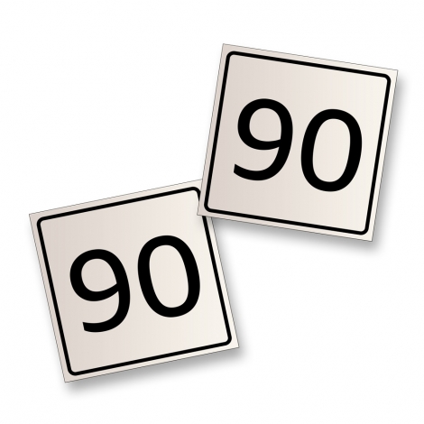 MOD Stickers - Metric (pair)