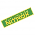 Enriched Air Nitrox Only Band Warning Sticker