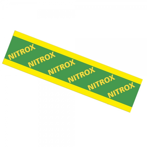 Nitrox Only Band Warning Sticker 