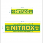 Nitrox Only Band Warning Sticker TDI