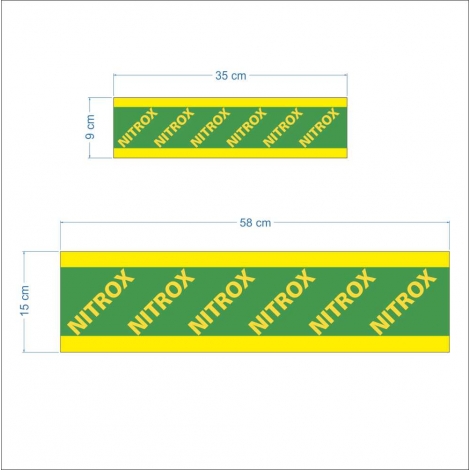 Nitrox Only Band Warning Sticker 