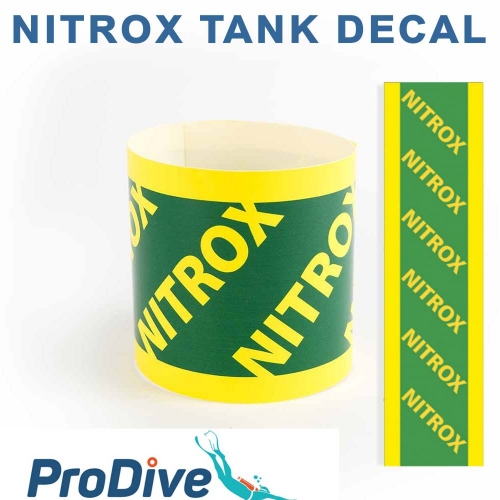 Nitrox Only Sticker for PonyTank 