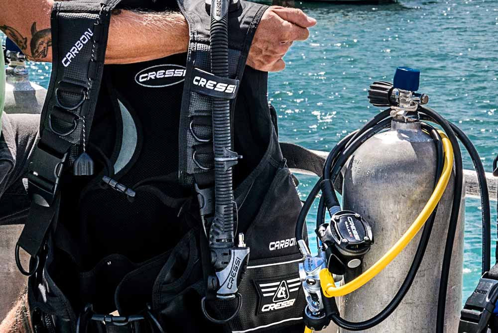 O-Rings in diving gear