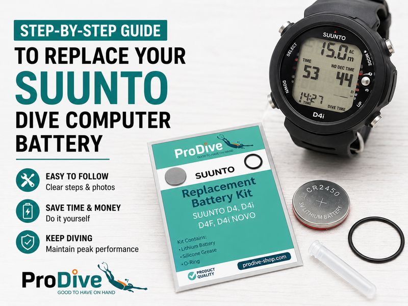 Step-by-Step Guide to Replace Your Suunto Dive Computer Battery
